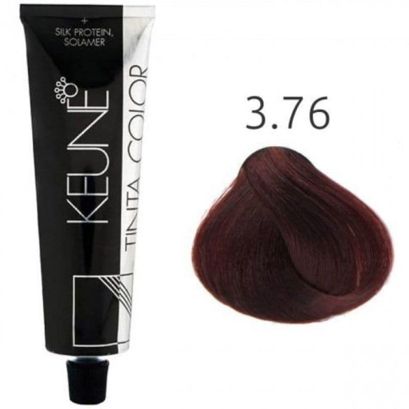 Keune Tinta Color 3.76 Dark violet Red Brown