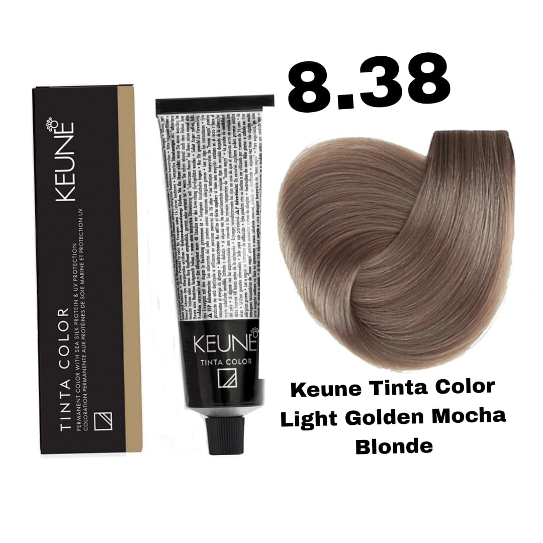 Keune Tinta Color 8.32. Light Golden Mocha Blonde