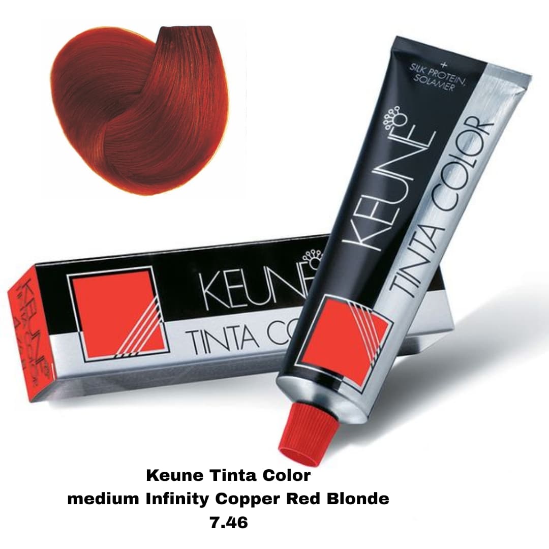 Keune Tinta Color Medium Infinity Copper Red Blonde 7.46