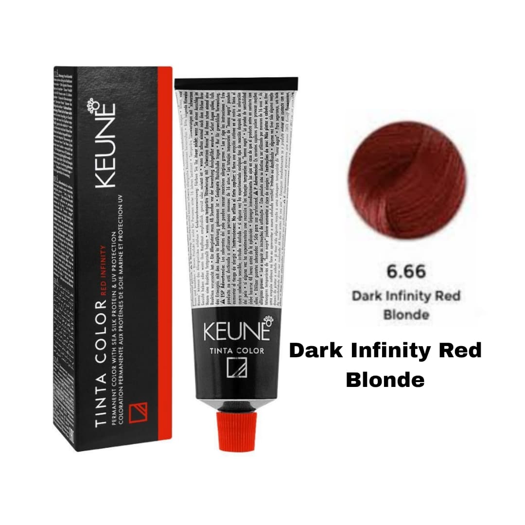 Keune Tinta color 6.66 Dark Infinity Red Blonde 60ml